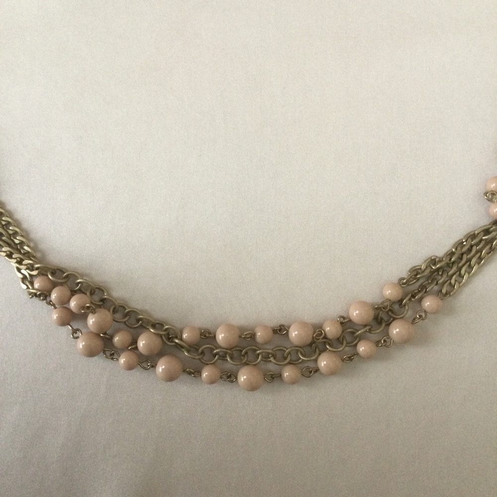 J. Crew Three Strand Beaded Necklace - Picture 3 of 5